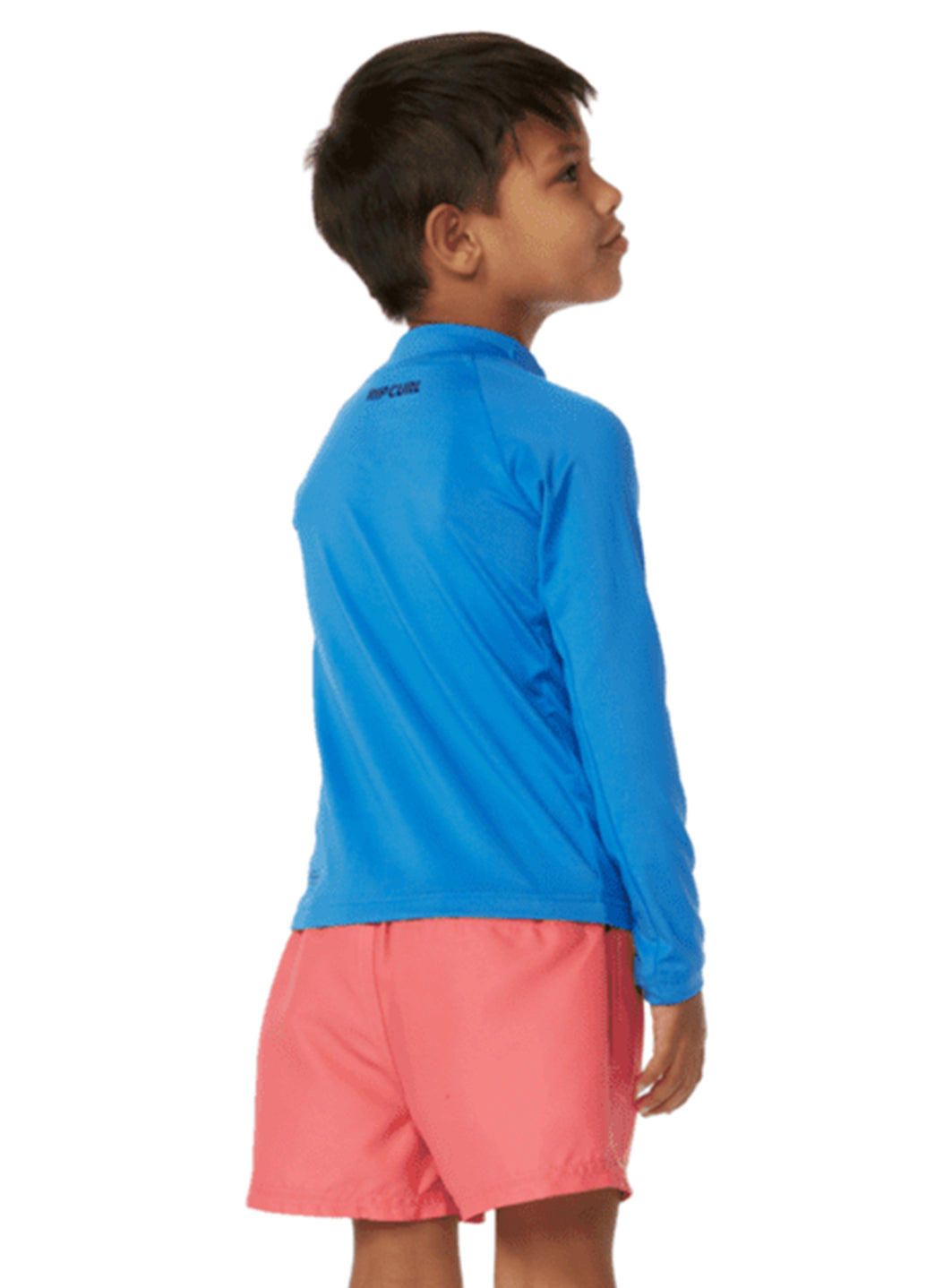 Rip Curl Boys' Brand Wave UPF 50+ Long Sleeve Rash Guard (Toddler, Little Kid)