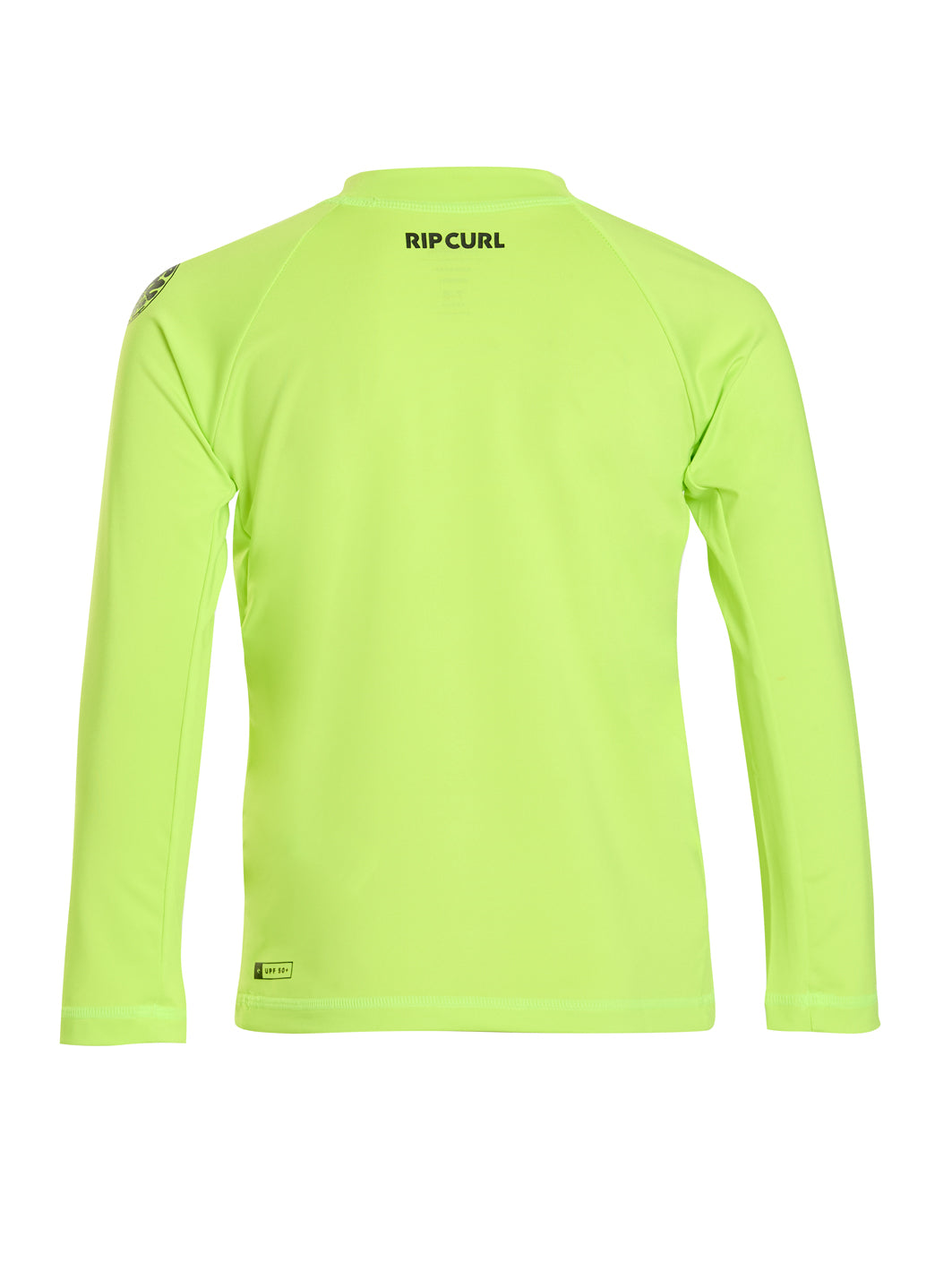 Rip Curl Boys' Brand Wave UPF 50+ Long Sleeve Rash Guard (Toddler, Little Kid)