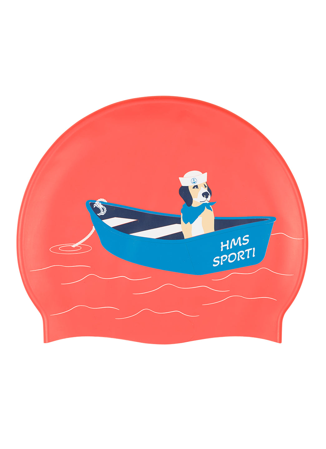 Sporti Skipper Silicone Swim Cap