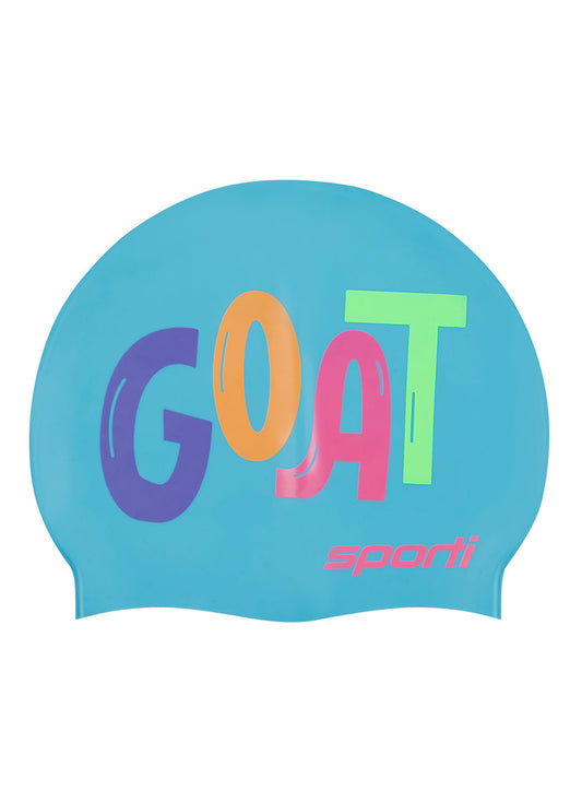 Sporti GOAT Silicone Swim Cap