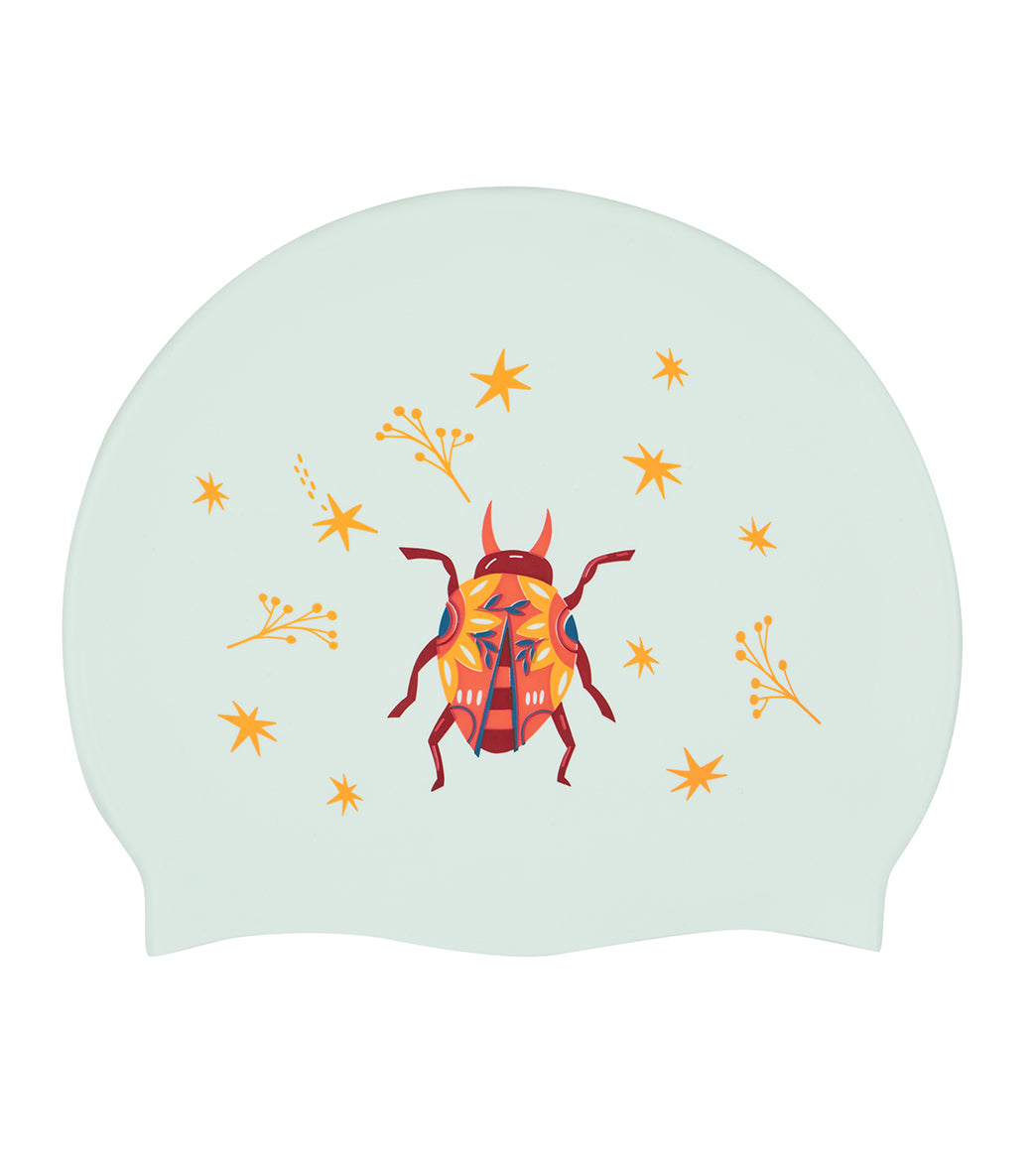 Sporti Beetlemania Silicone Swim Cap