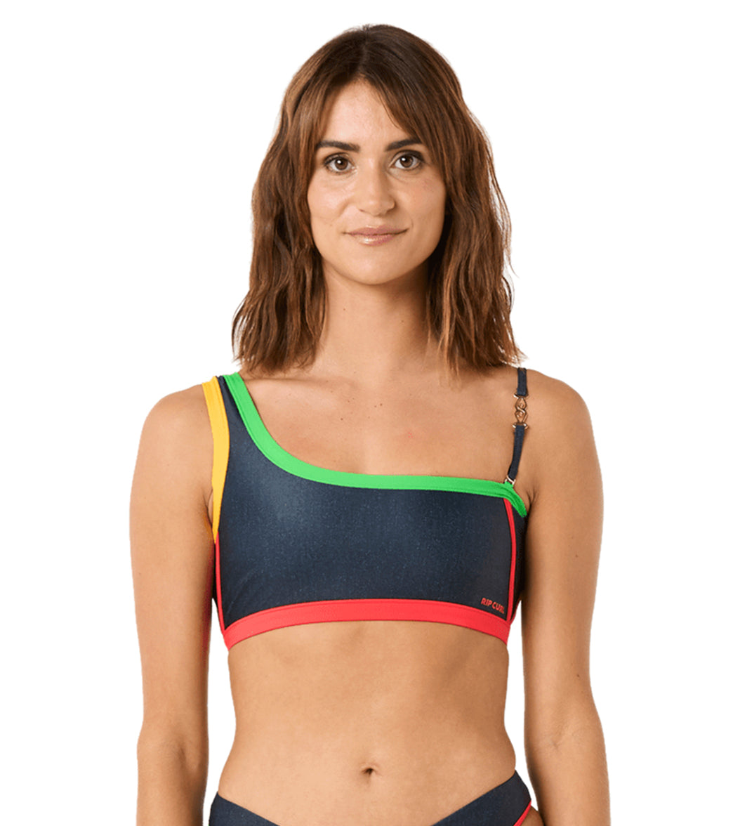 Rip Curl Women's Gigi One Shoulder Bikini Top