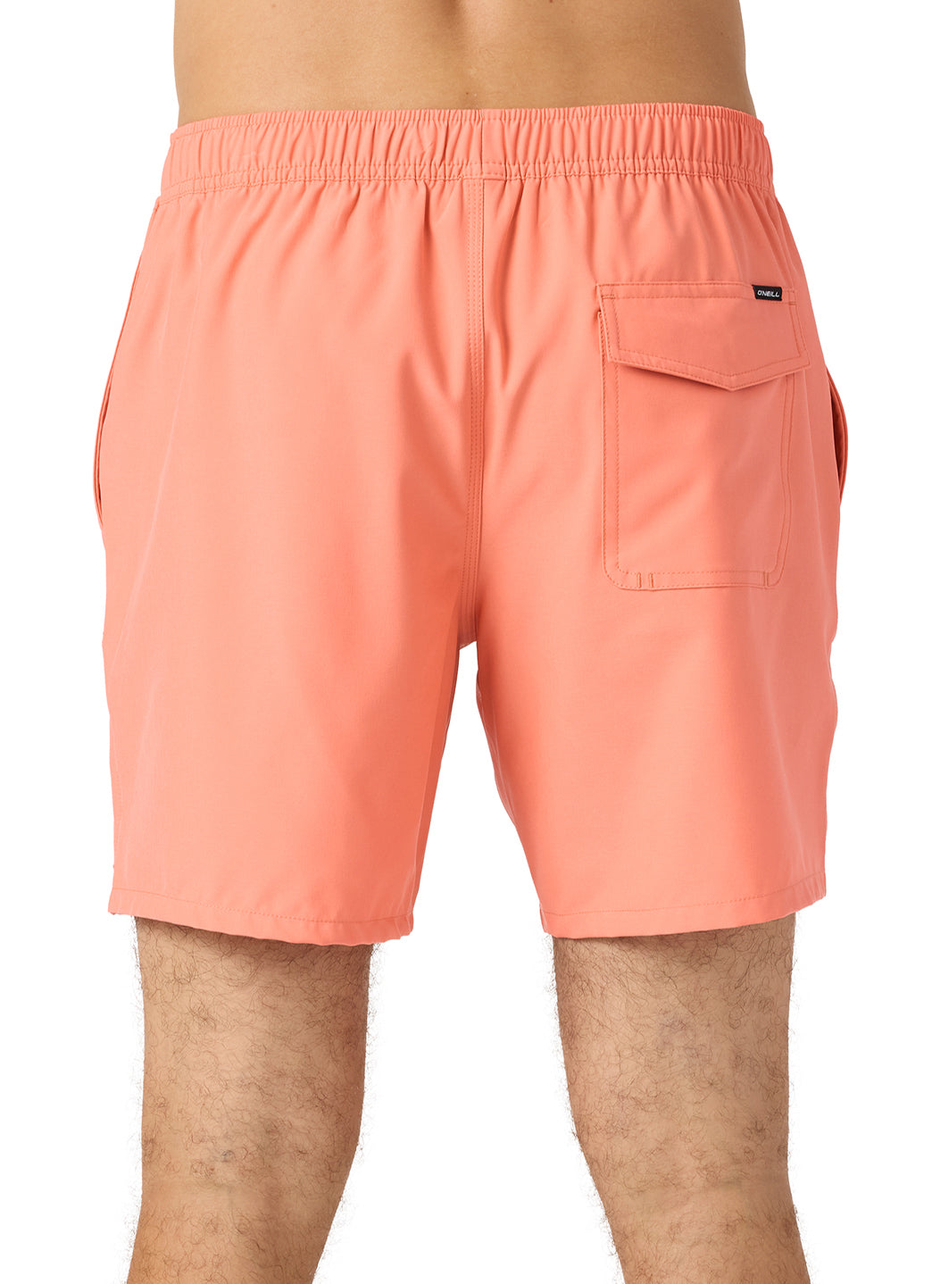 O'Neill Men's 17" Lennox Hermosa Solid Swim Trunks