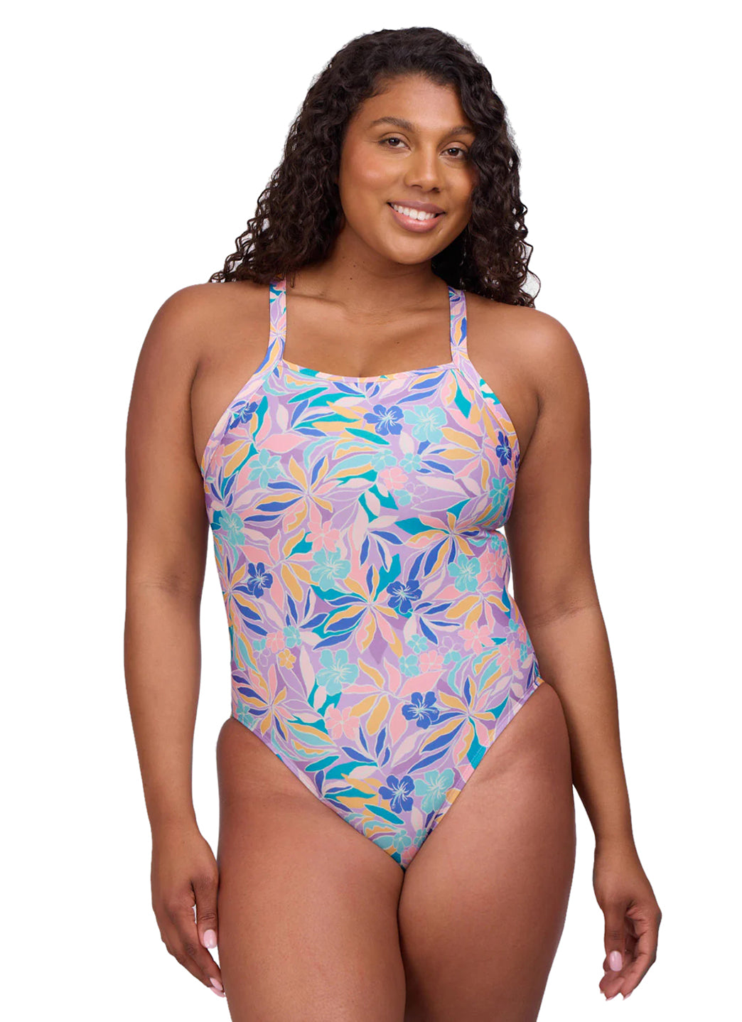 JOLYN Women's Caroline Glow One Piece Swimsuit