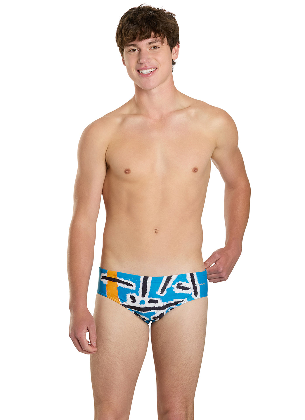 Sporti Senecio Splash Brief Swimsuit (26-40)