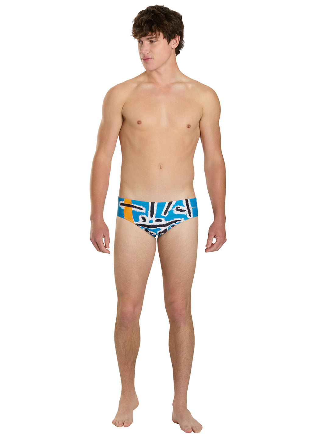 Sporti Senecio Splash Brief Swimsuit (26-40)