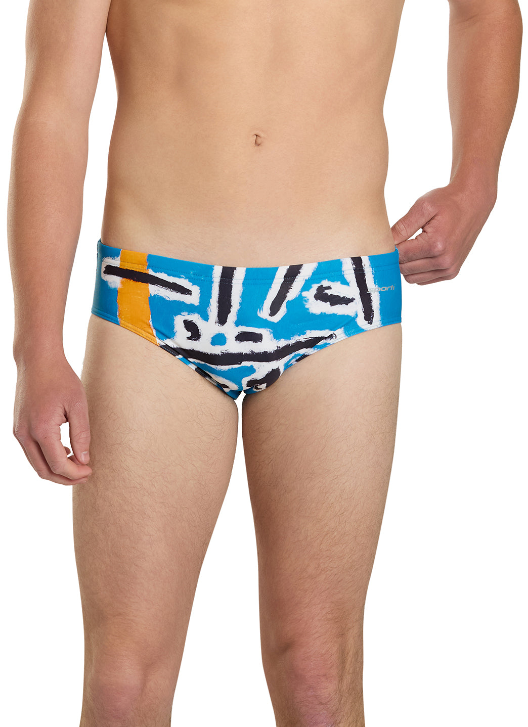 Sporti Senecio Splash Brief Swimsuit (26-40)