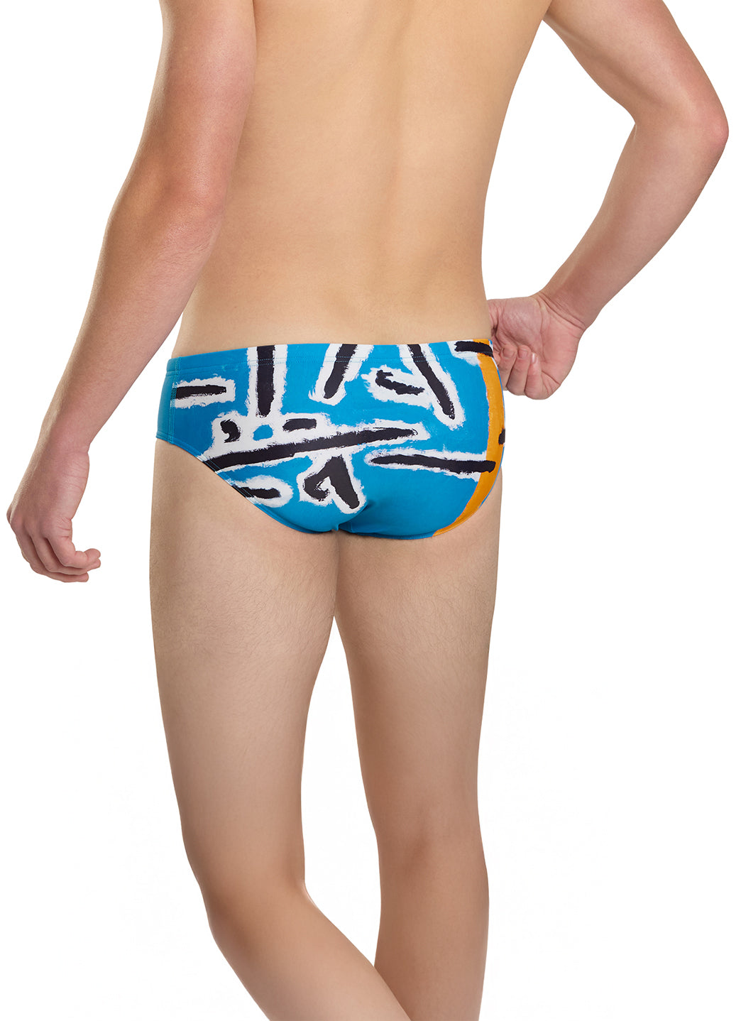 Sporti Senecio Splash Brief Swimsuit (26-40)