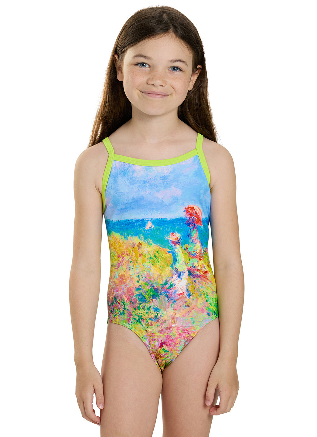 Sporti Seaside Impression Thin Strap One Piece Swimsuit (22-44)
