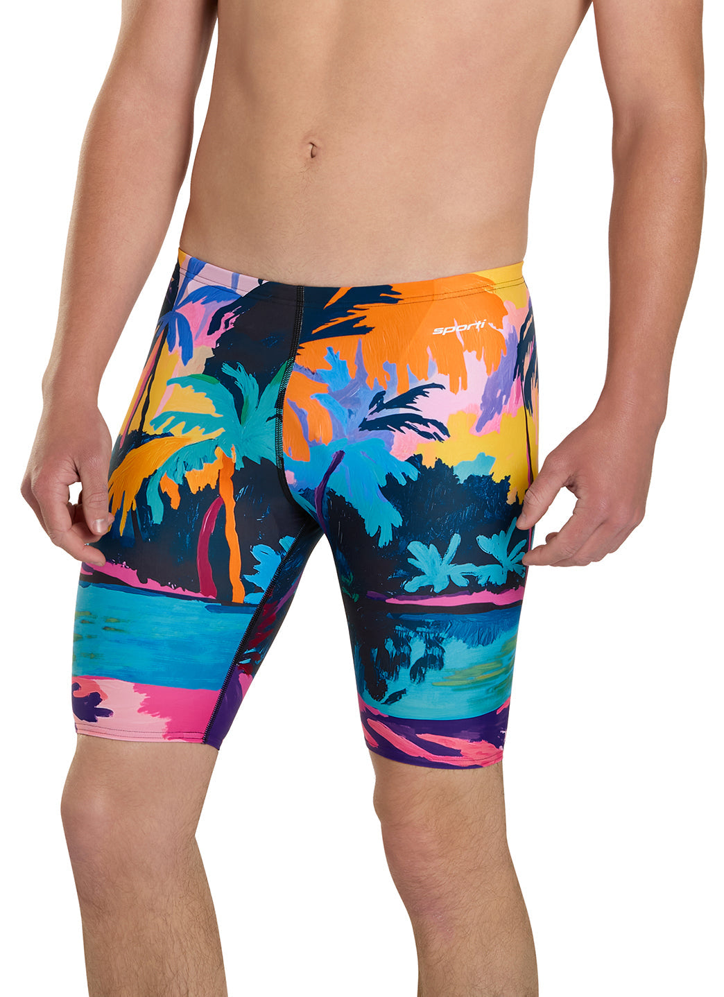 Sporti Tahitian Sunset Jammer Swimsuit (22-44)