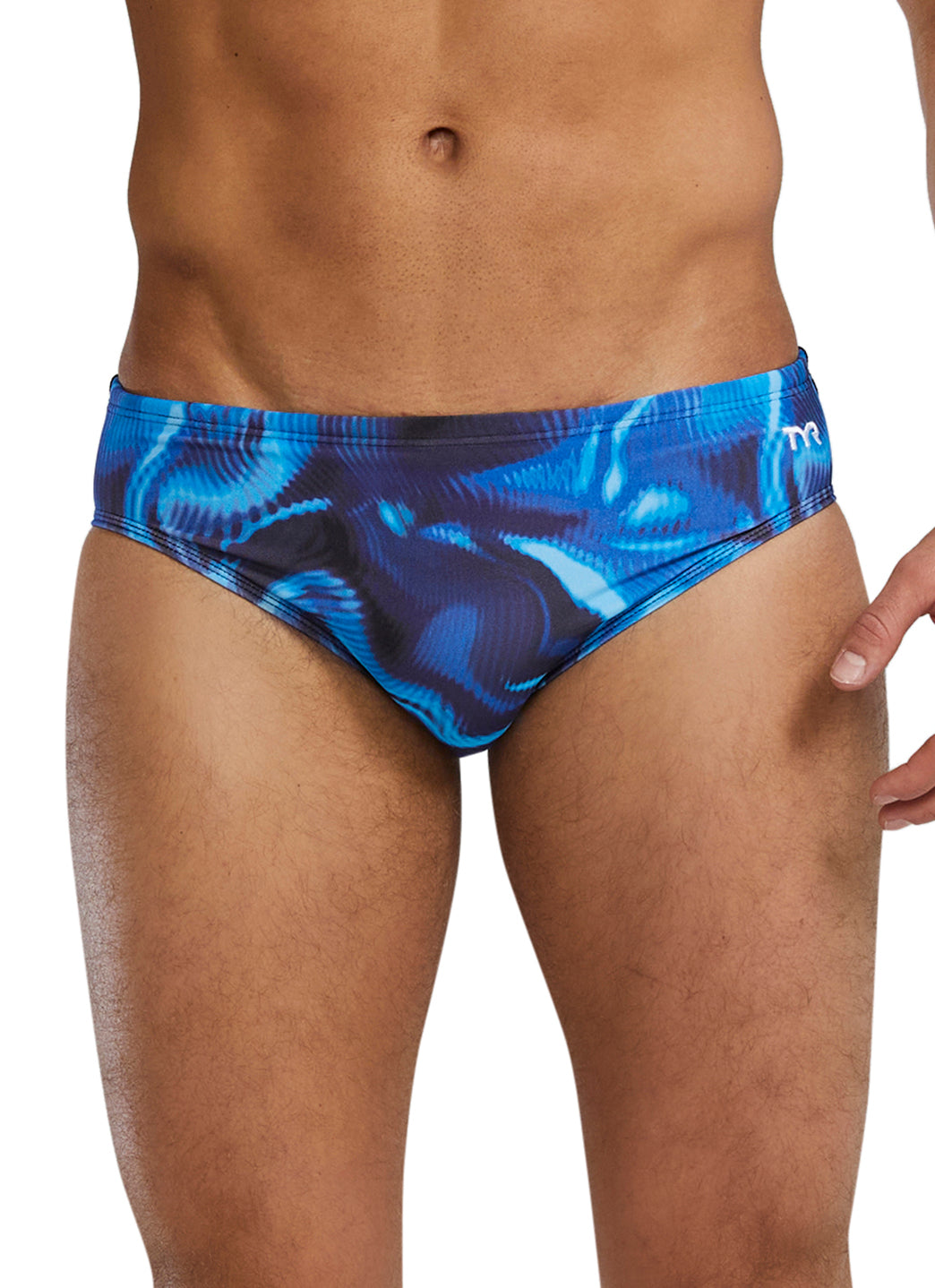TYR Men's Waveform Durafast Elite Brief Swimsuit