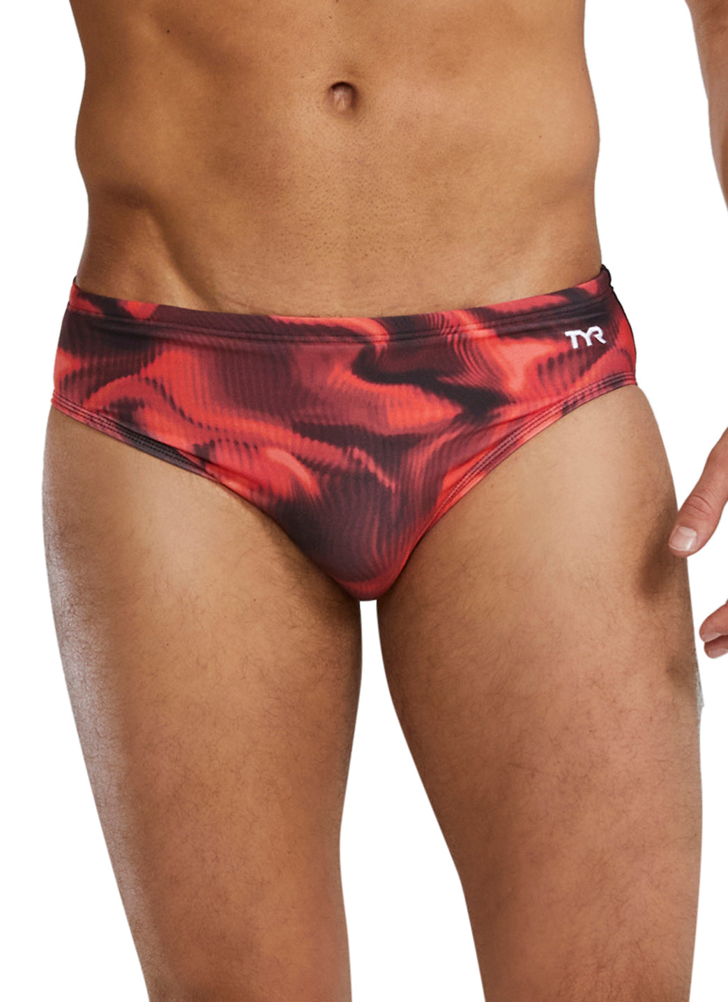 TYR Men's Waveform Durafast Elite Brief Swimsuit