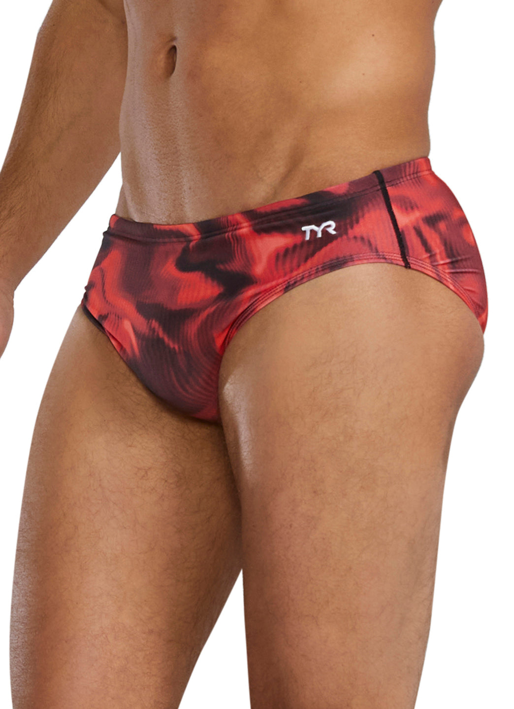 TYR Men's Waveform Durafast Elite Brief Swimsuit