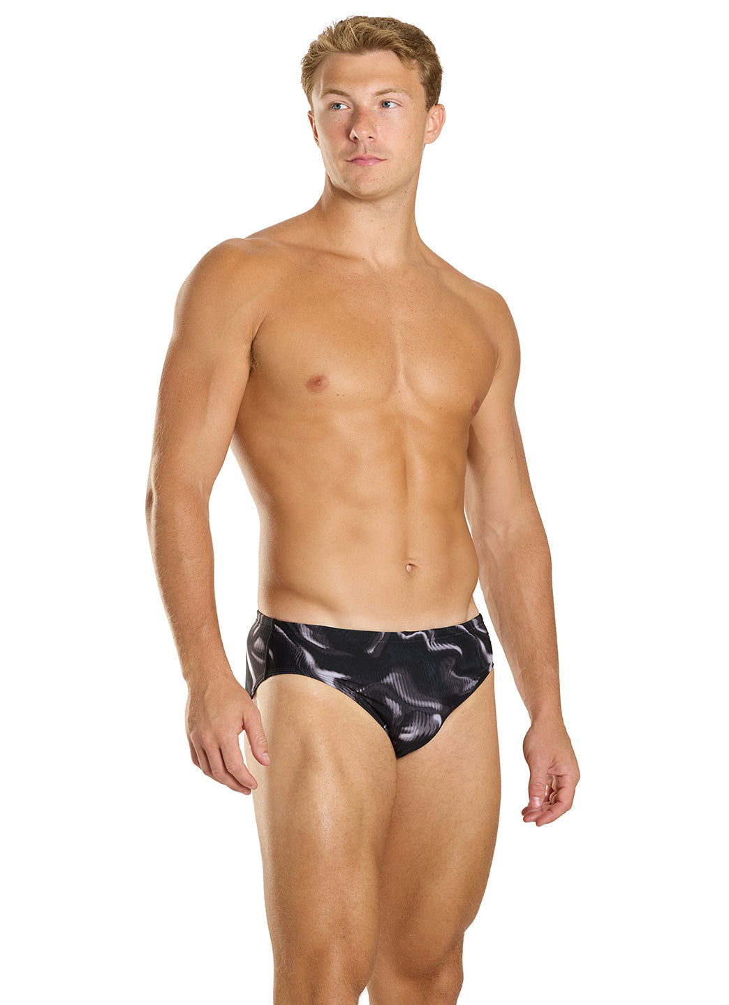 TYR Men's Waveform Durafast Elite Brief Swimsuit