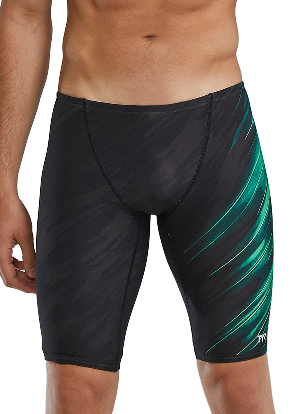 TYR Men's Cycloid Durafast Elite Jammer Swimsuit