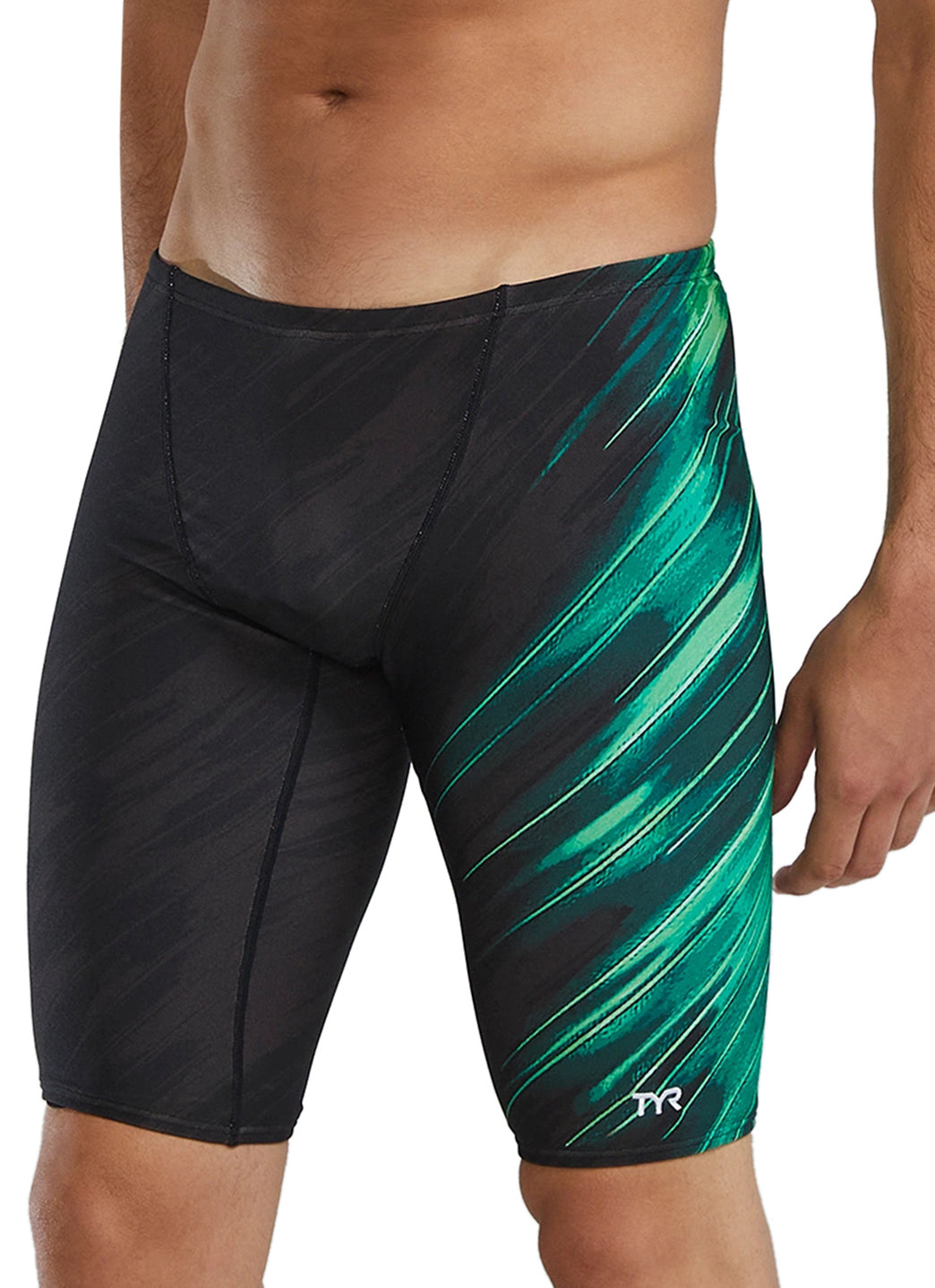 TYR Men's Cycloid Durafast Elite Jammer Swimsuit