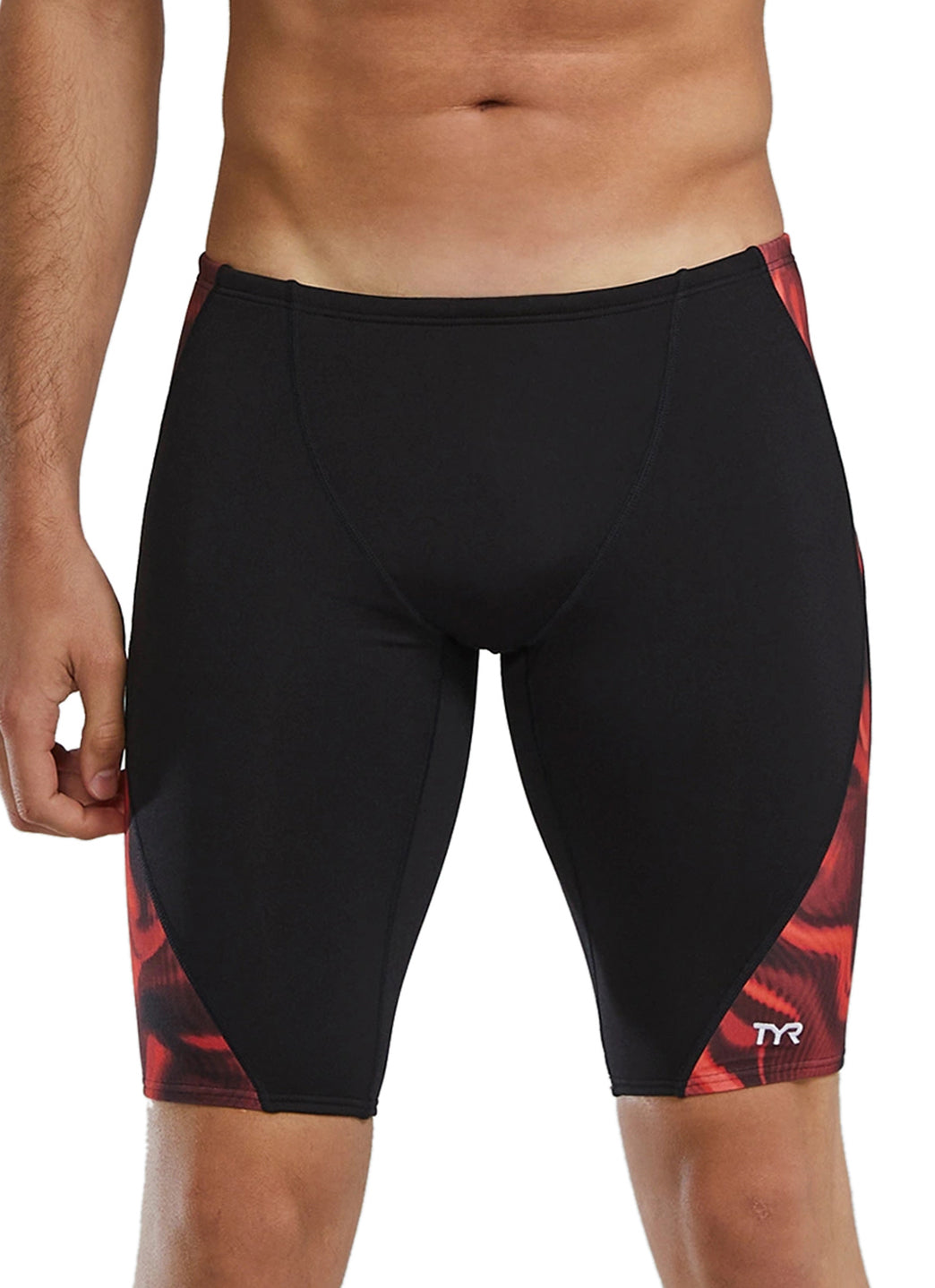 TYR Men's Waveform Durafast Elite Blade Splice Jammer Swimsuit
