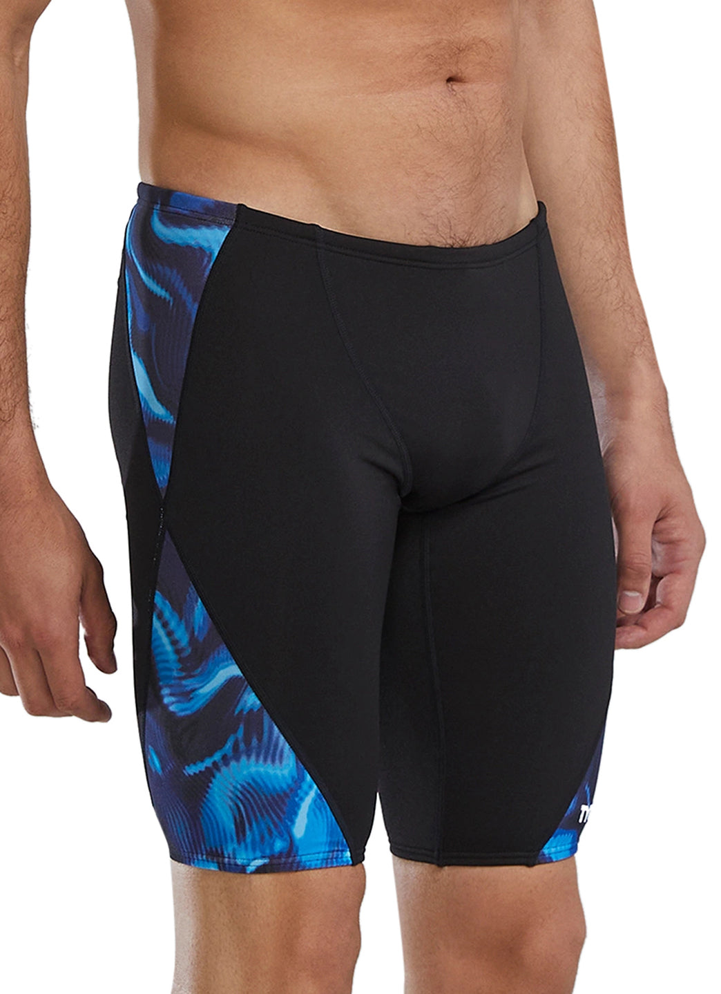 TYR Men's Waveform Durafast Elite Blade Splice Jammer Swimsuit