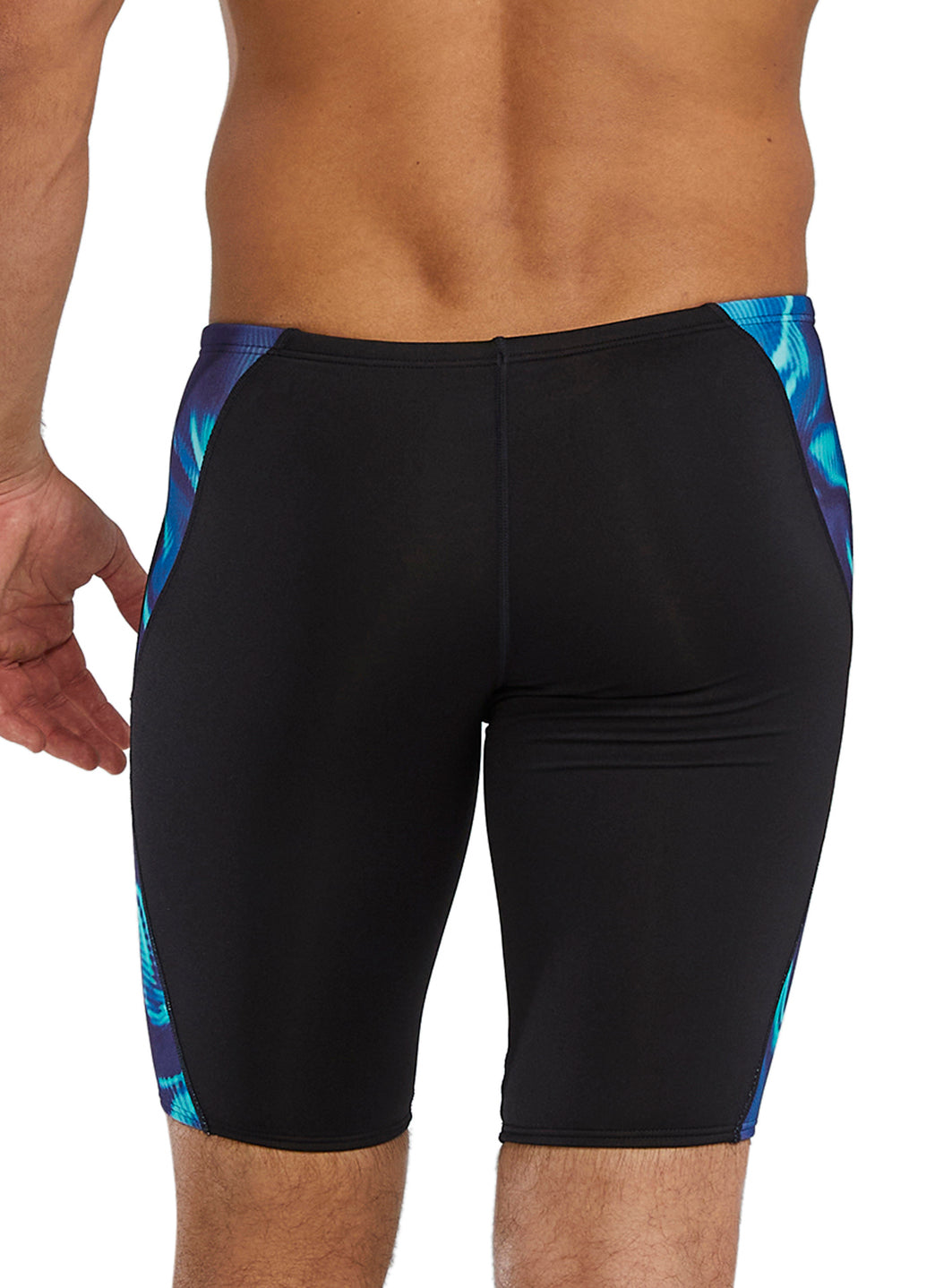 TYR Men's Waveform Durafast Elite Blade Splice Jammer Swimsuit