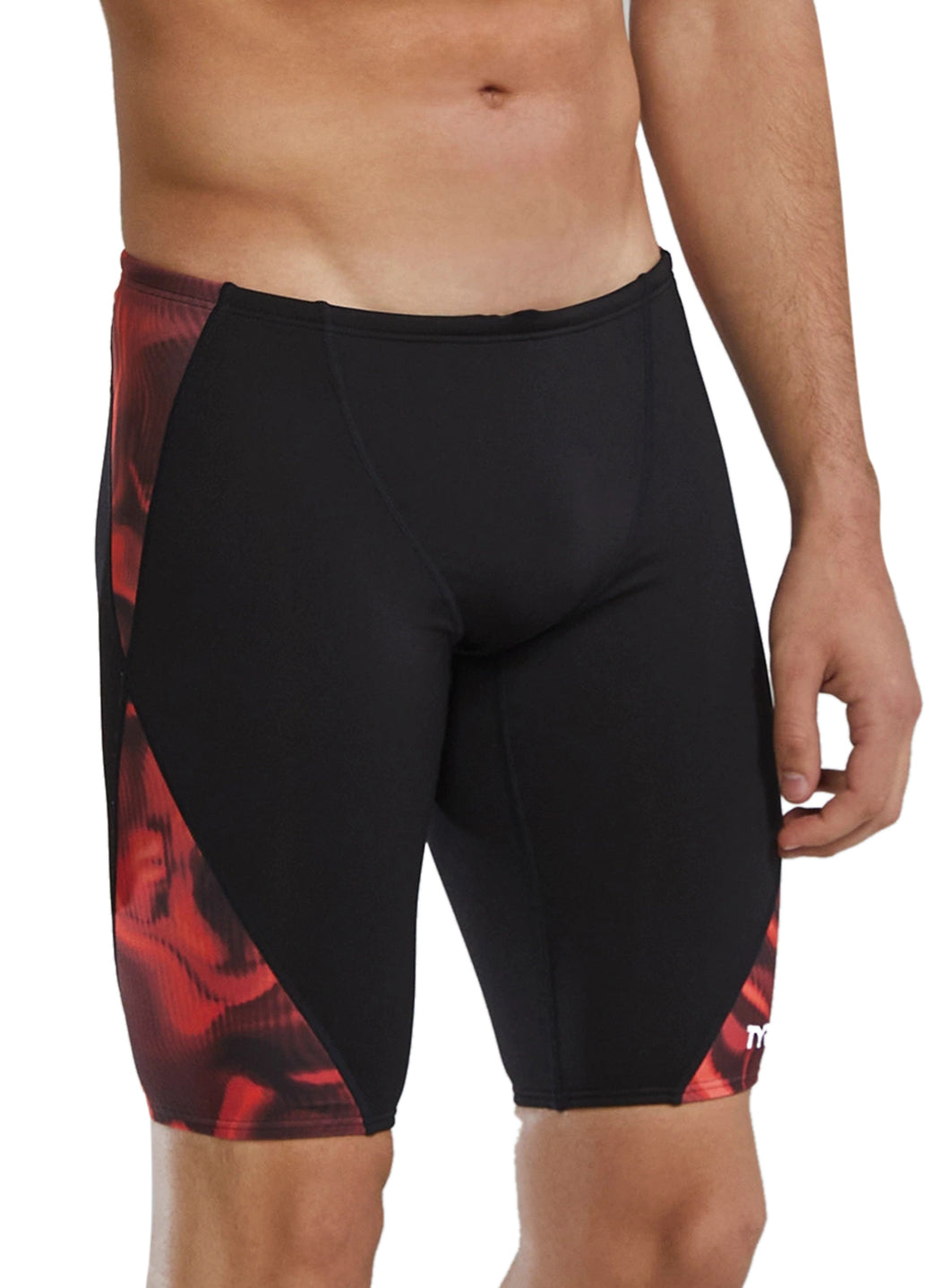 TYR Men's Waveform Durafast Elite Blade Splice Jammer Swimsuit