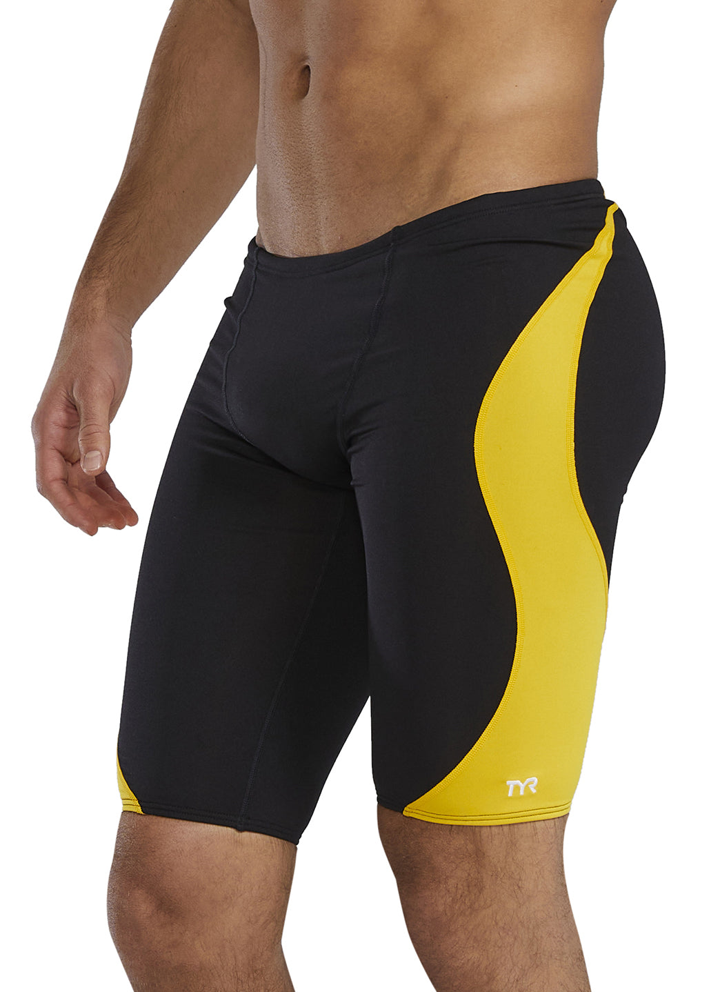 TYR Men's Vanguard Splice Durafast Elite Jammer Swimsuit