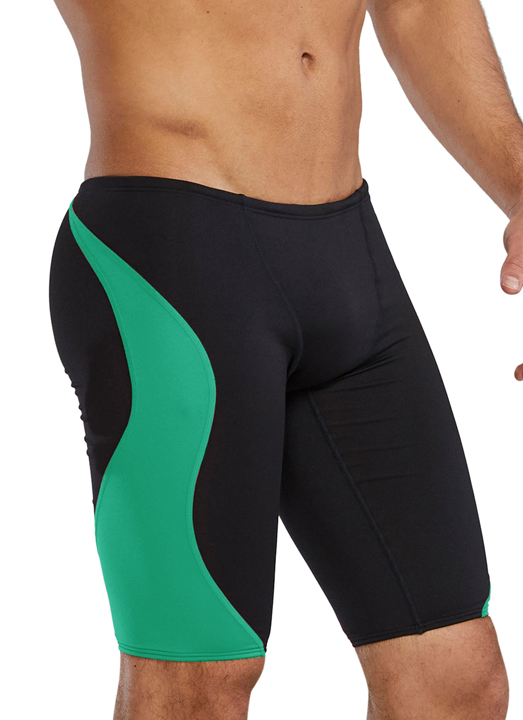 TYR Men's Vanguard Splice Durafast Elite Jammer Swimsuit