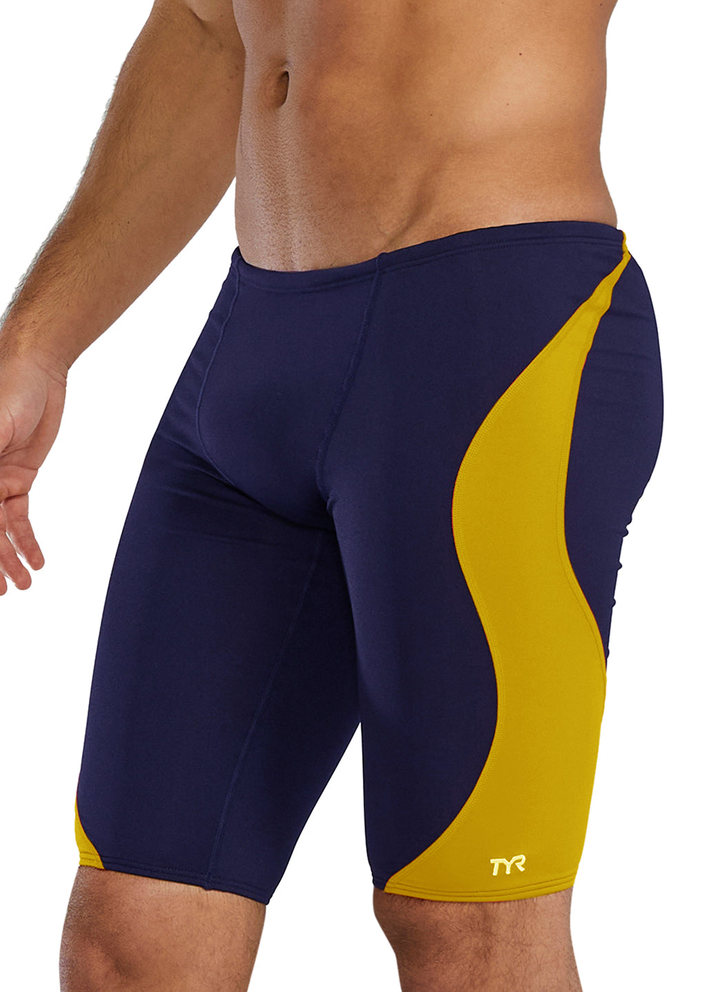 TYR Men's Vanguard Splice Durafast Elite Jammer Swimsuit