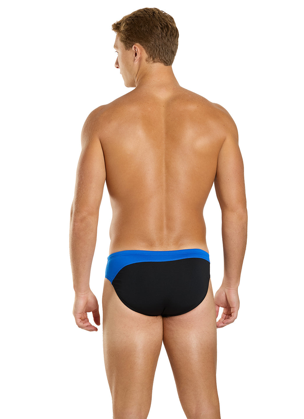 TYR Men's Vanguard Splice Durafast Elite Brief Swimsuit