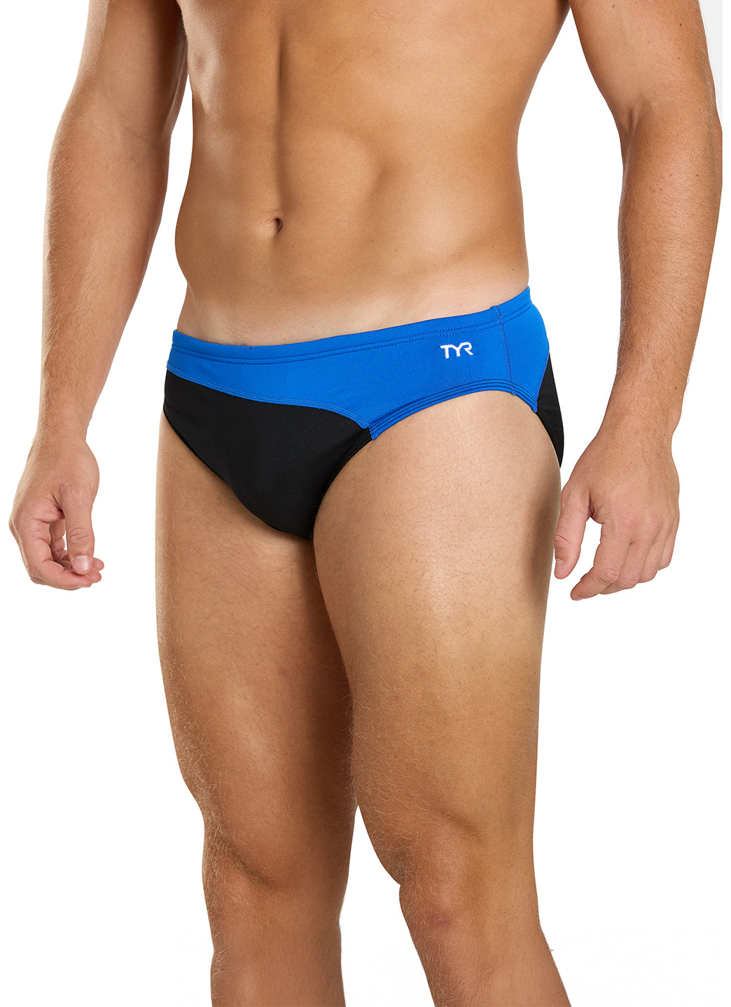 TYR Men's Vanguard Splice Durafast Elite Brief Swimsuit