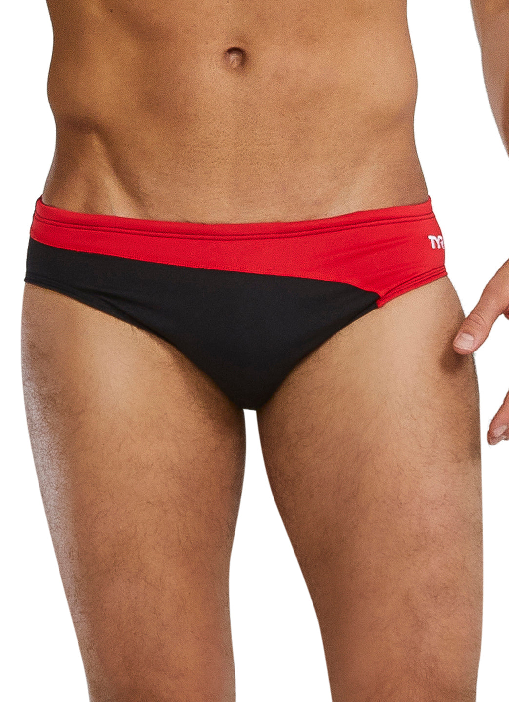 TYR Men's Vanguard Splice Durafast Elite Brief Swimsuit