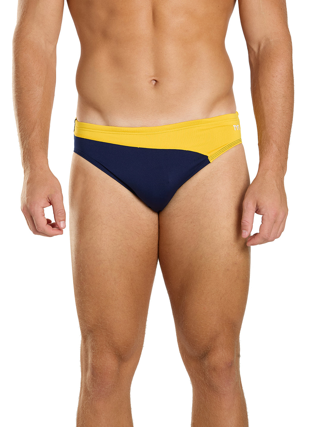 TYR Men's Vanguard Splice Durafast Elite Brief Swimsuit