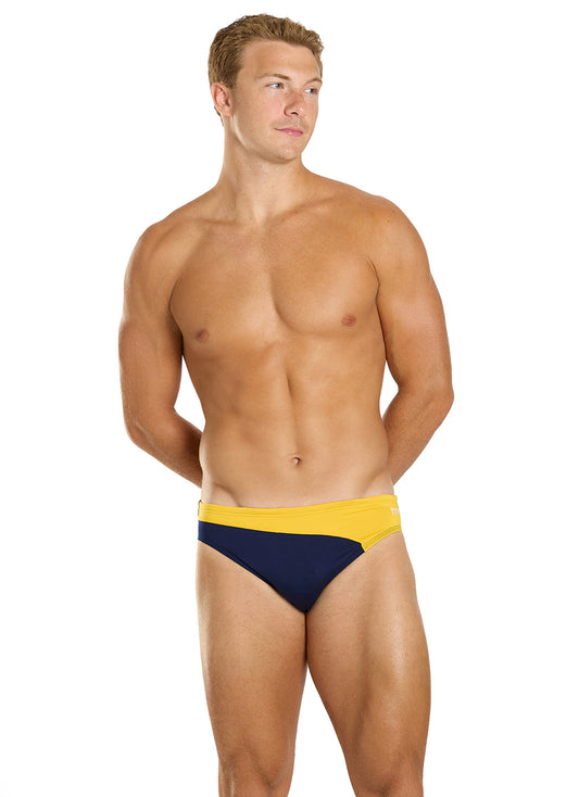 TYR Men's Vanguard Splice Durafast Elite Brief Swimsuit