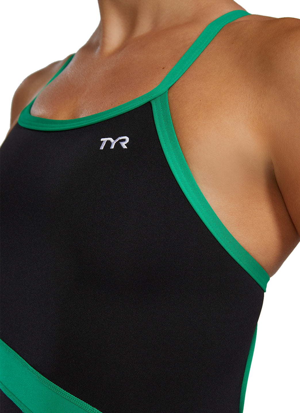 TYR Women's Vanguard Splice Durafast Elite Diamondfit One Piece Swimsuit