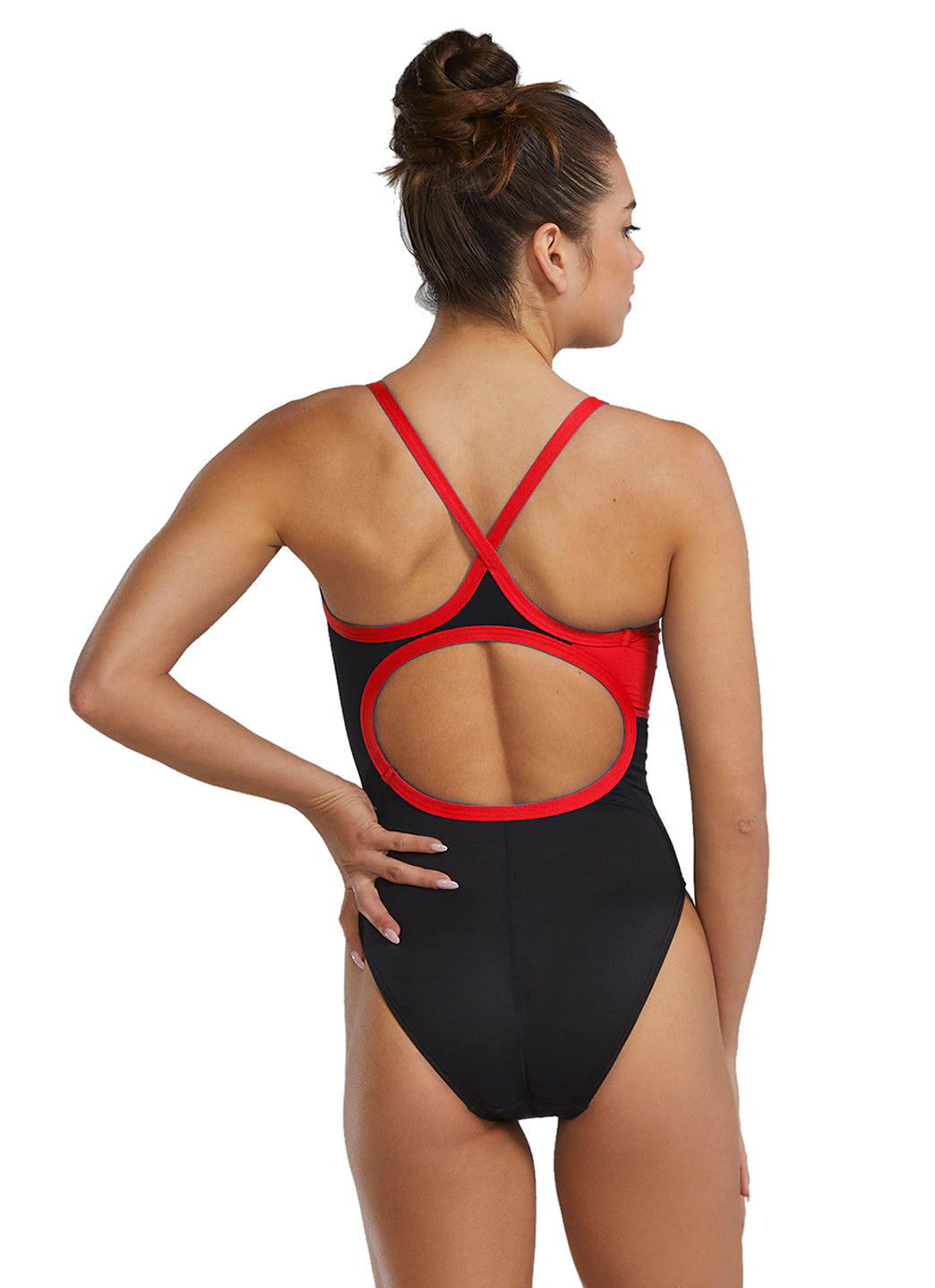 TYR Women's Vanguard Splice Durafast Elite Diamondfit One Piece Swimsuit