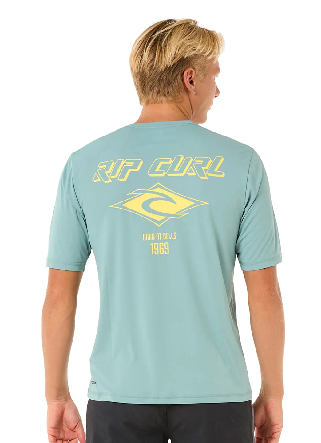 Rip Curl Men's Icons Surflite UPF Short Sleeve Surf Shirt