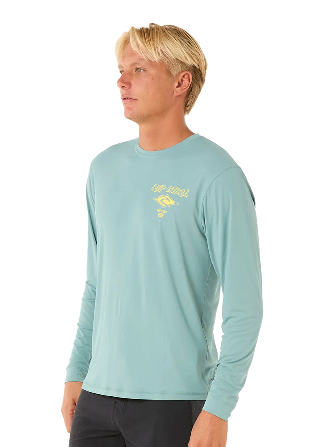 Rip Curl Men's Icons Surflite UPF Long Sleeve Surf Shirt