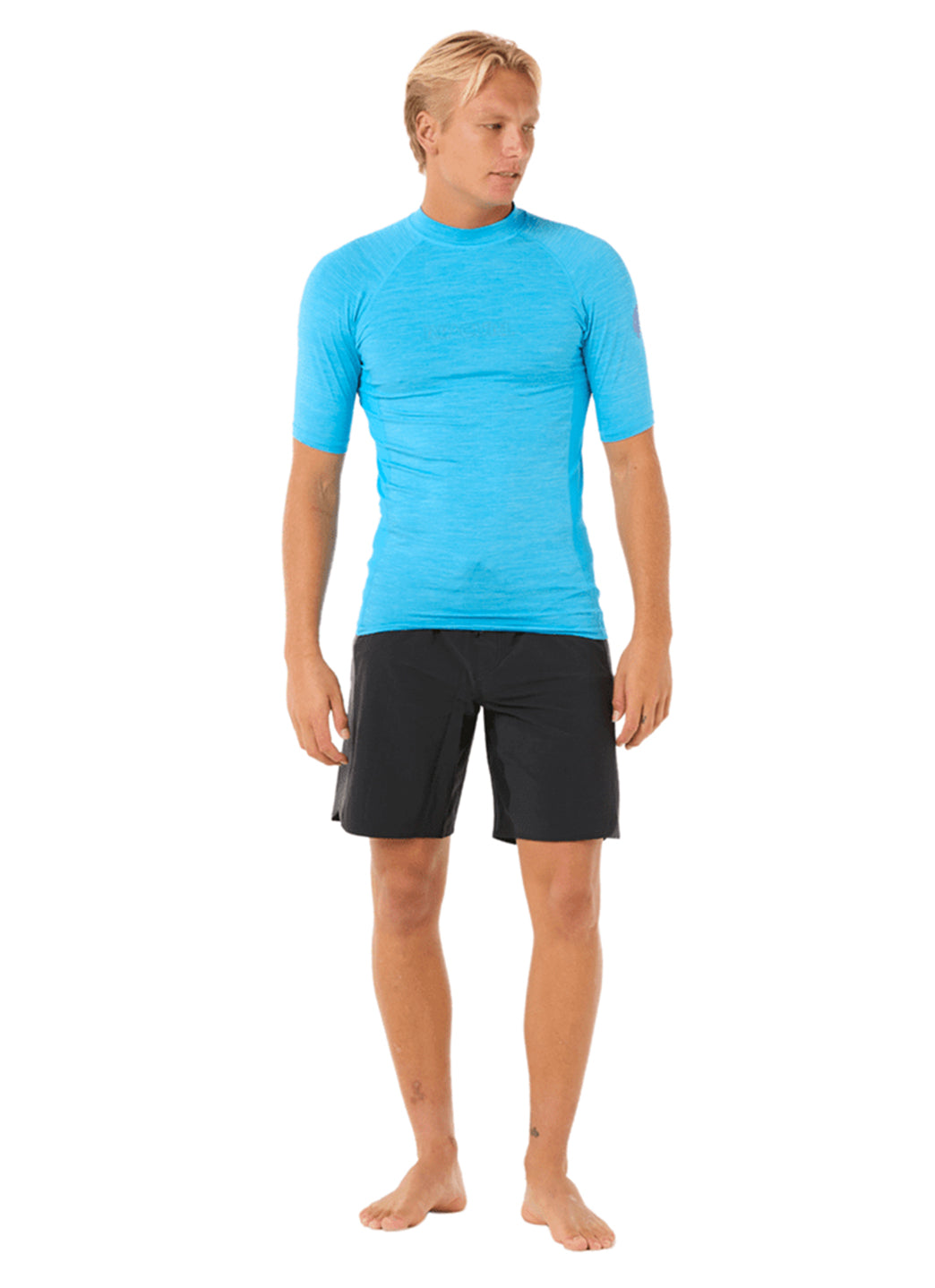 Rip Curl Men's Dawn Patrol UPF Short Sleeve Rash Guard