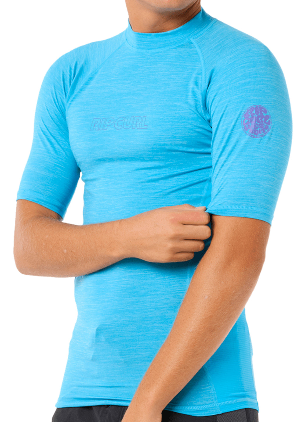 Rip Curl Men's Dawn Patrol UPF Short Sleeve Rash Guard