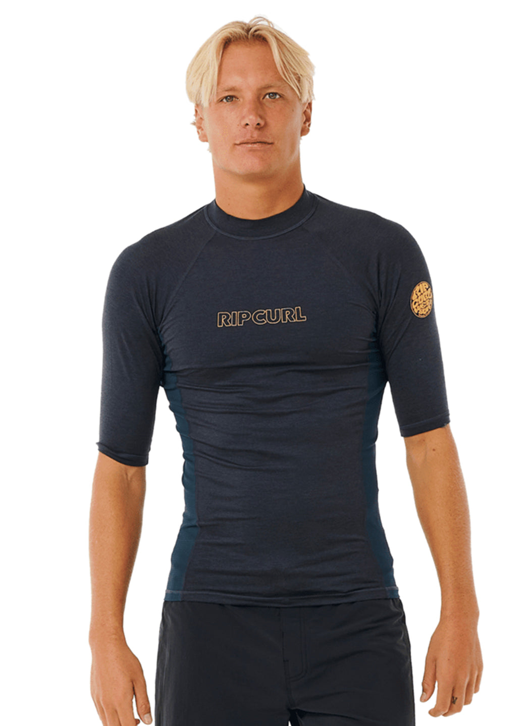 Rip Curl Men's Dawn Patrol UPF Short Sleeve Rash Guard