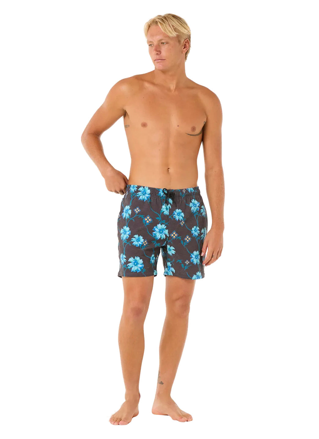 Rip Curl Men's 16" Surf Revival Floral Swim Trunks