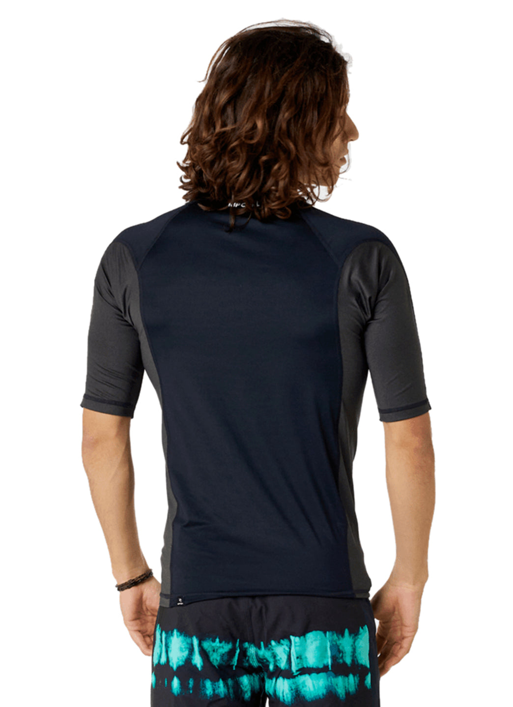 Rip Curl Men's Waves UPF Short Sleeve Rash Guard