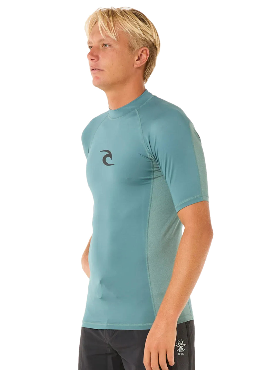 Rip Curl Men's Waves UPF Short Sleeve Rash Guard