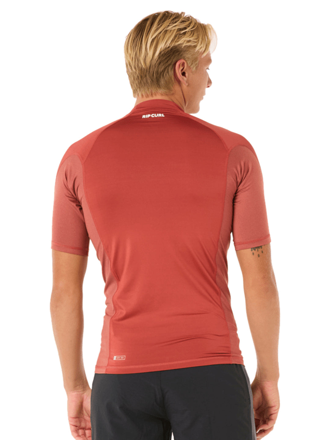 Rip Curl Men's Waves UPF Short Sleeve Rash Guard