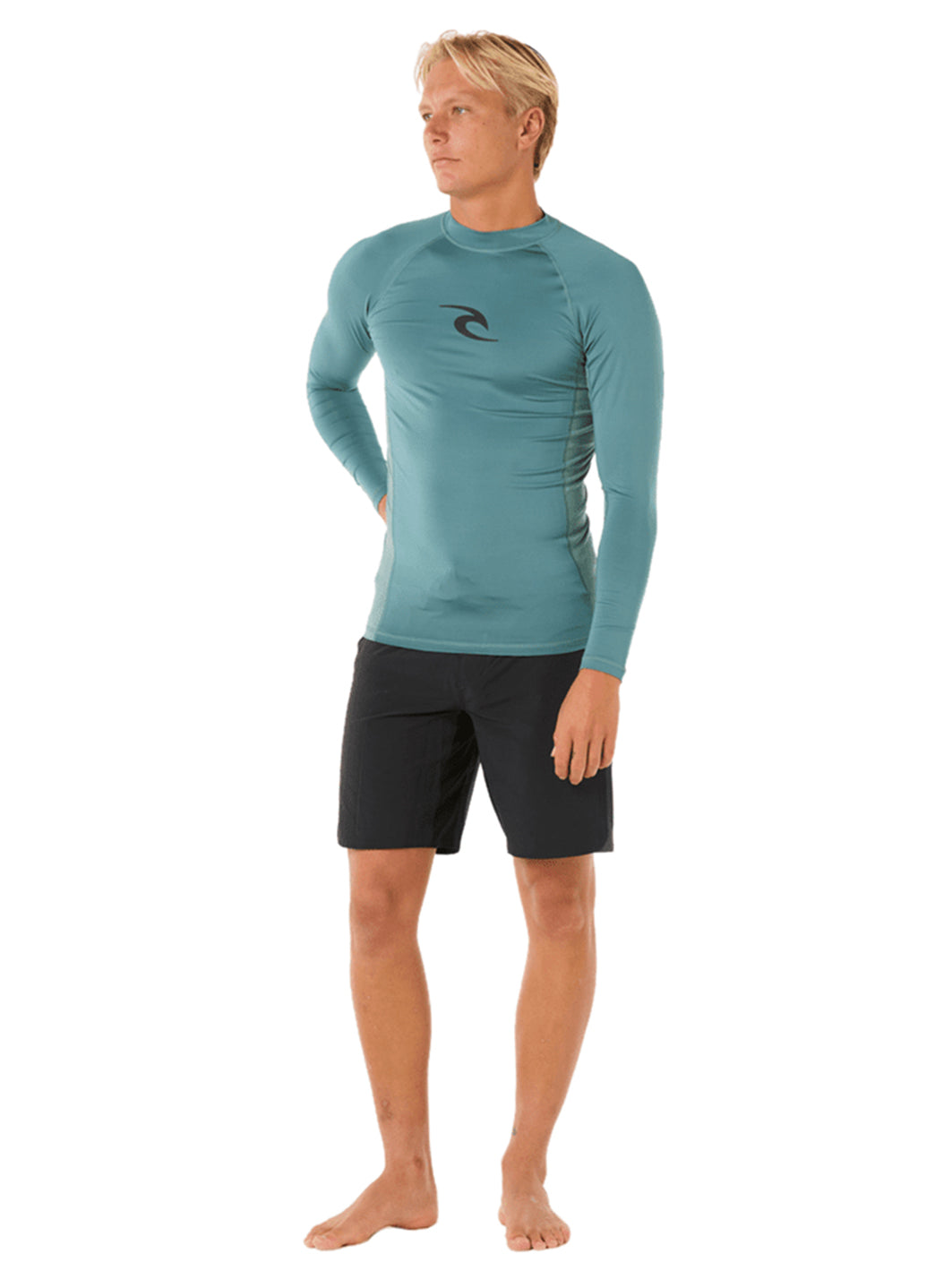 Rip Curl Men's Waves UPF Long Sleeve Rash Guard