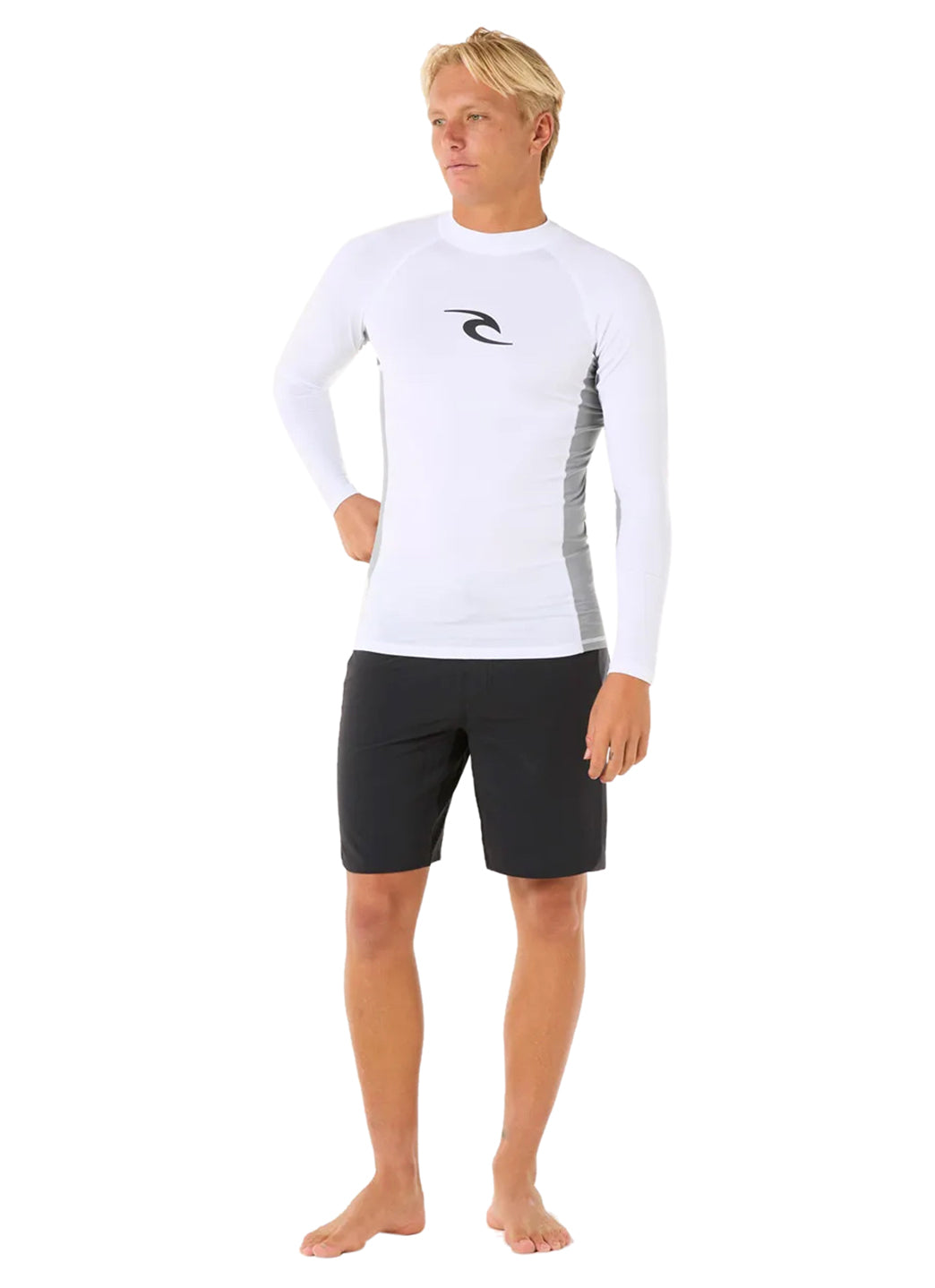 Rip Curl Men's Waves UPF Long Sleeve Rash Guard