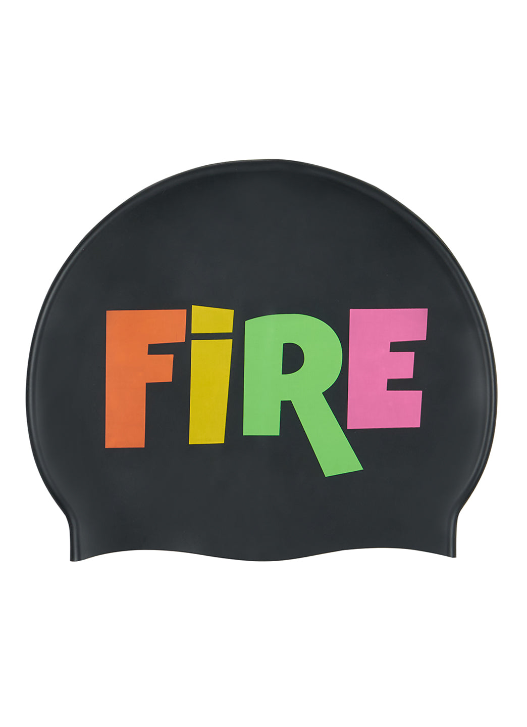 Sporti Fire Silicone Swim Cap