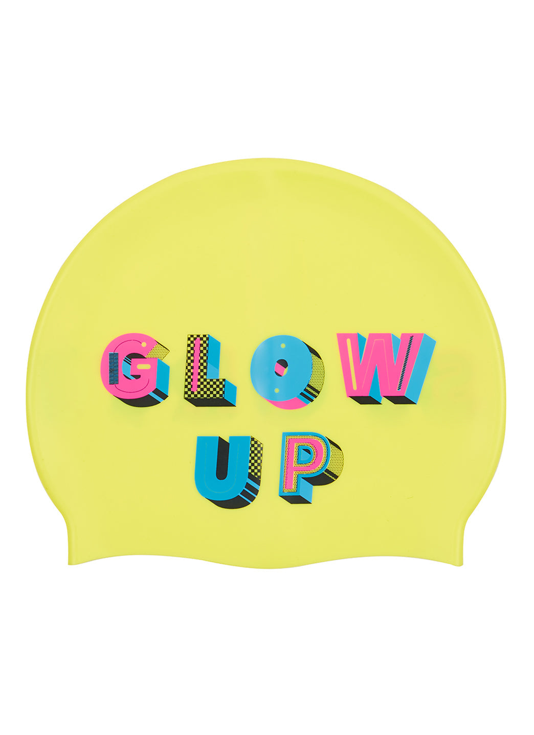 Sporti Glow Up Silicone Swim Cap