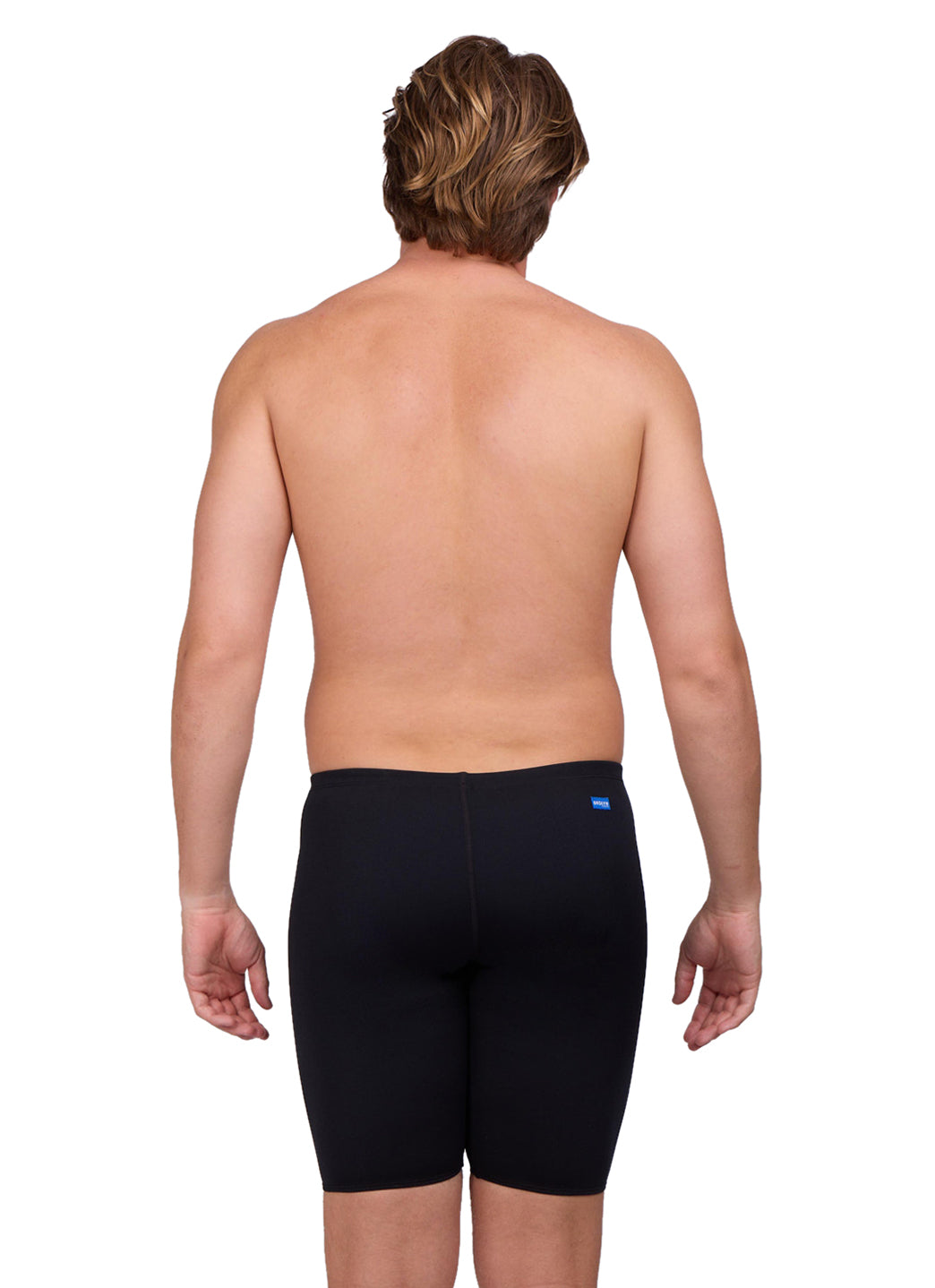 JOLYN Men's Solid Jammer Swimsuit