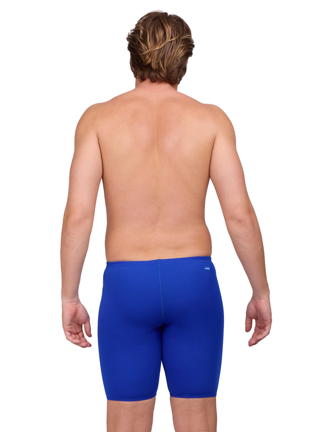 JOLYN Men's Solid Jammer Swimsuit
