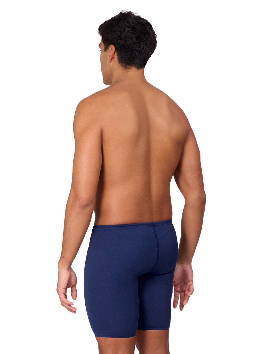 JOLYN Men's Solid Jammer Swimsuit